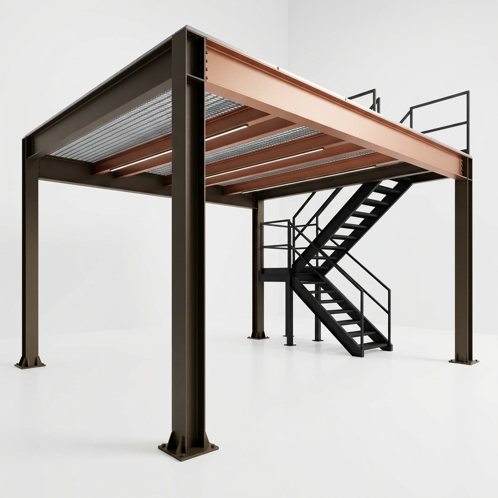 mezaninos metálicos modulares