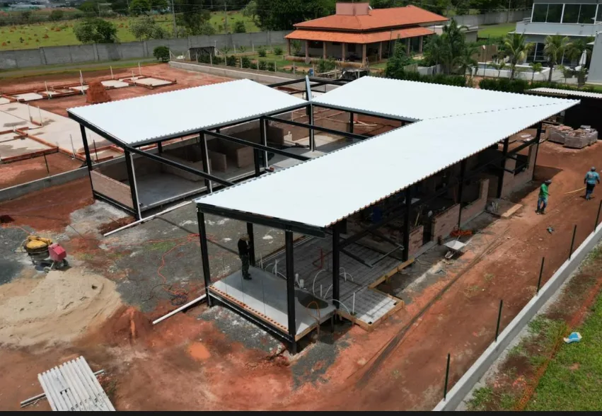 casas metálicas e flexibilidade de projeto
