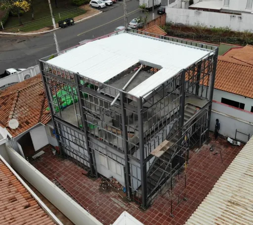 casas metálicas e flexibilidade de projeto